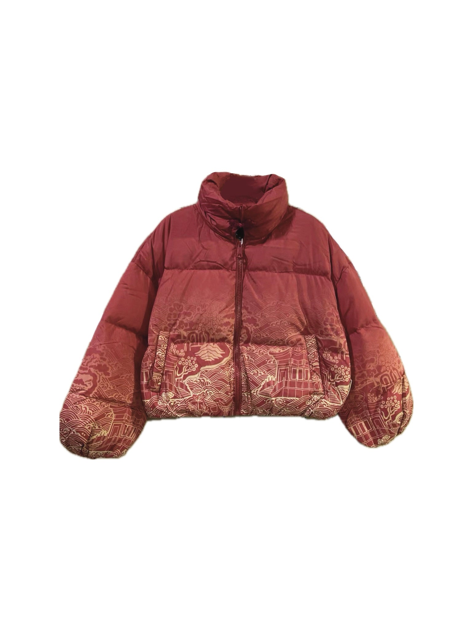 เช่าเสื้อกันหนาว หญิง รุ่น YIHEYUAN สี แดง