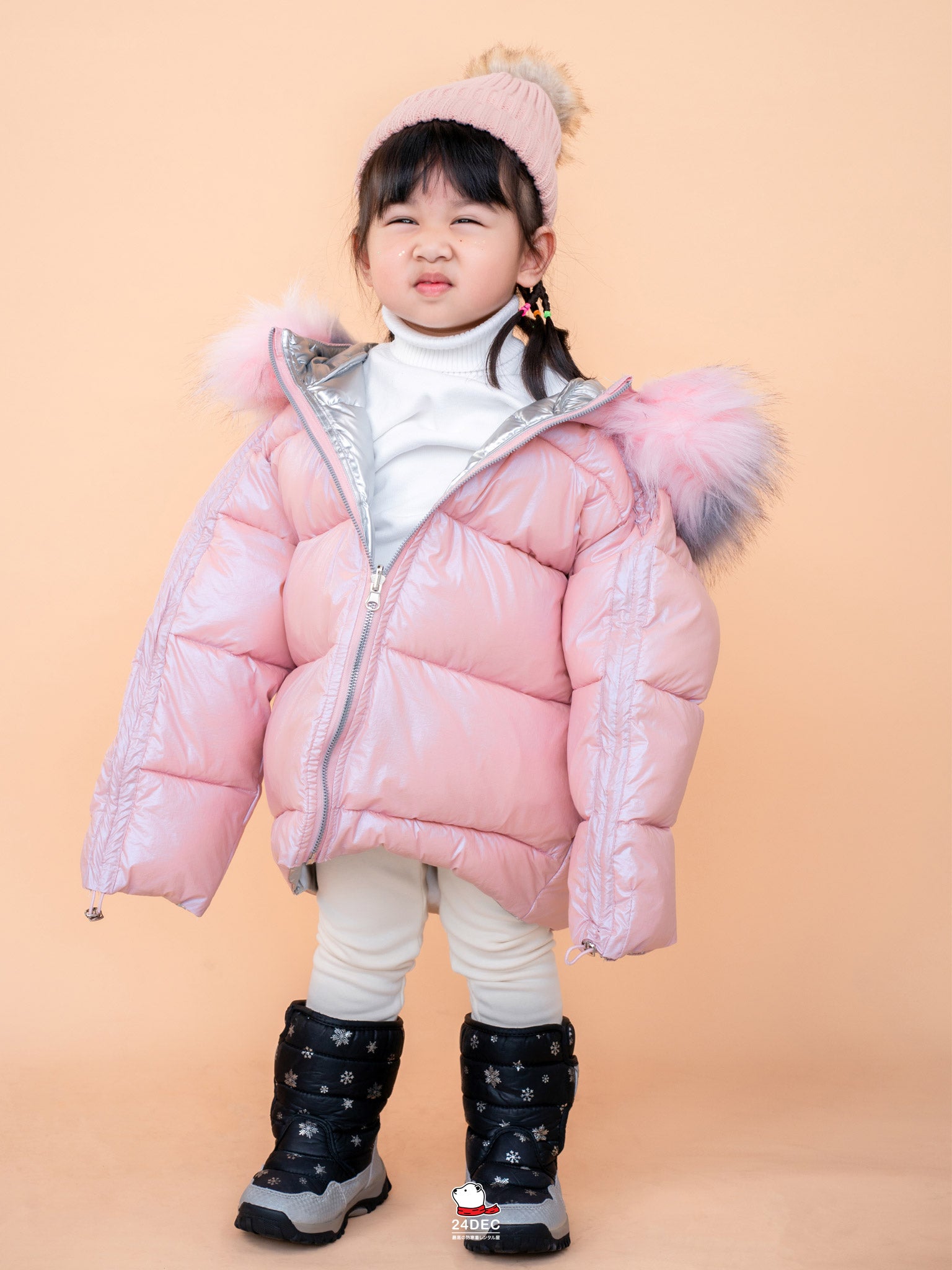 เช่าเสื้อกันหนาว เด็ก รุ่น CANDYFLOSS สี ชมพู