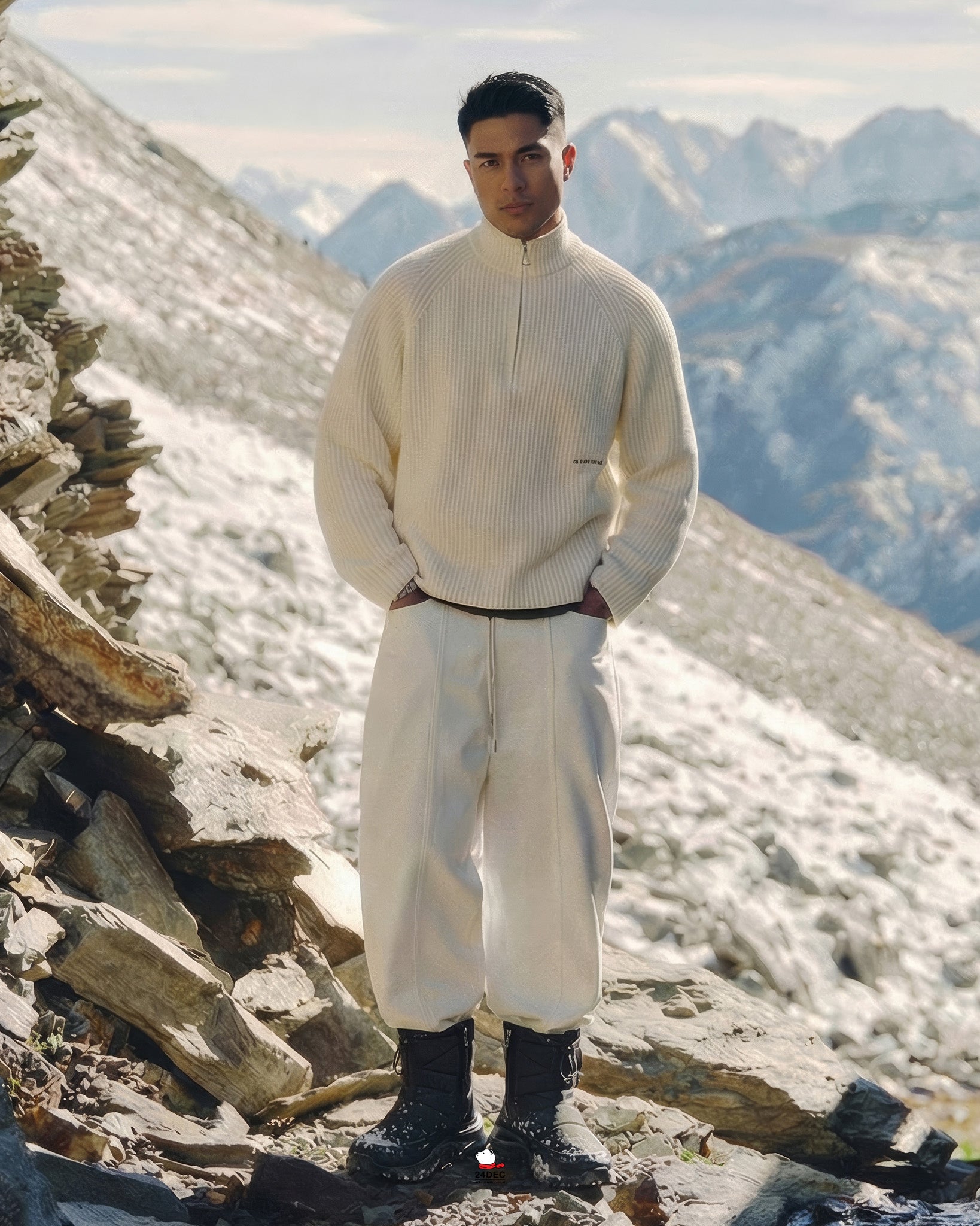 เช่ารองเท้าบูท หญิง/ชาย รุ่น WINTER สี ดำ