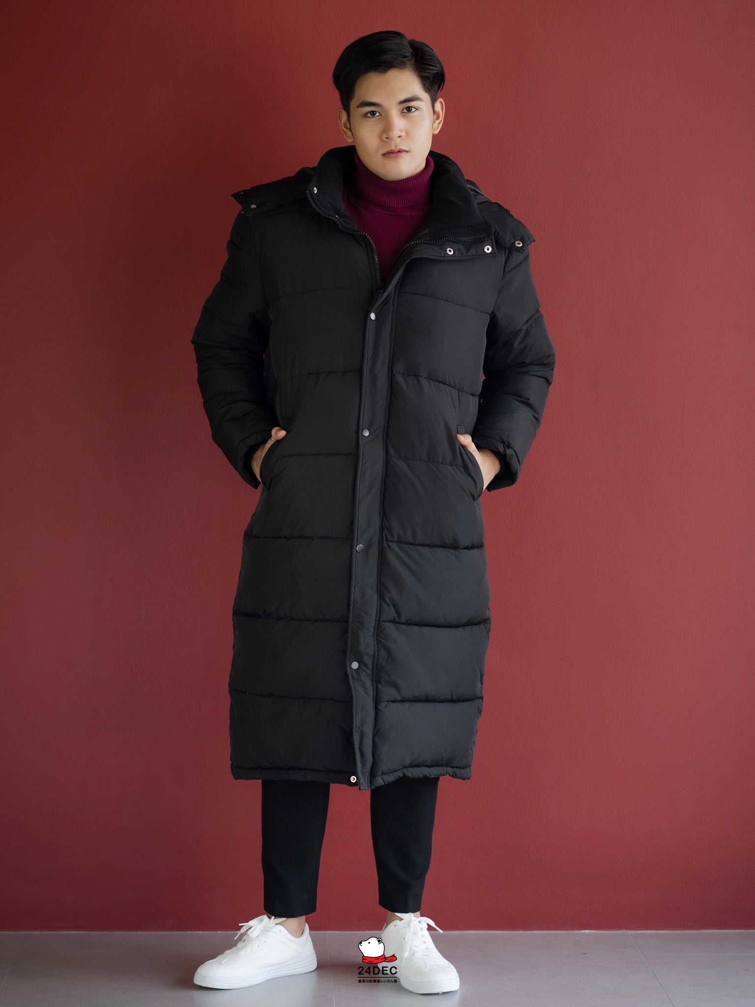 เช่าเสื้อกันหนาว ชาย รุ่น WINTERFELL สี ดำ
