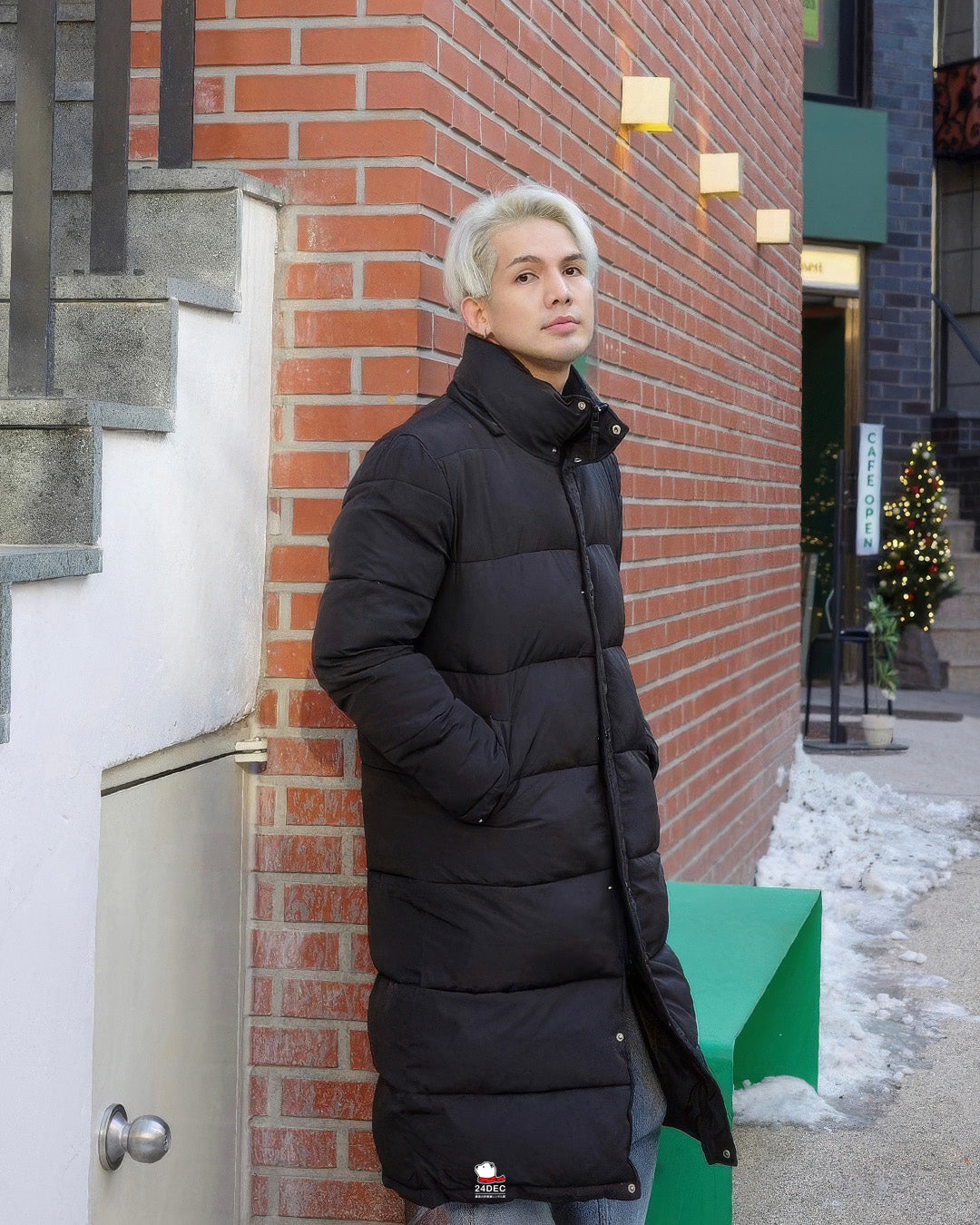 เช่าเสื้อกันหนาว ชาย รุ่น WINTERFELL สี ดำ