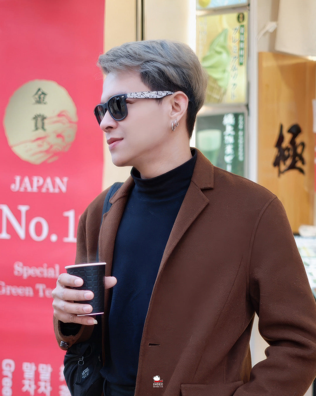 เช่าเสื้อโค้ท ชาย รุ่น WON สี น้ำตาล