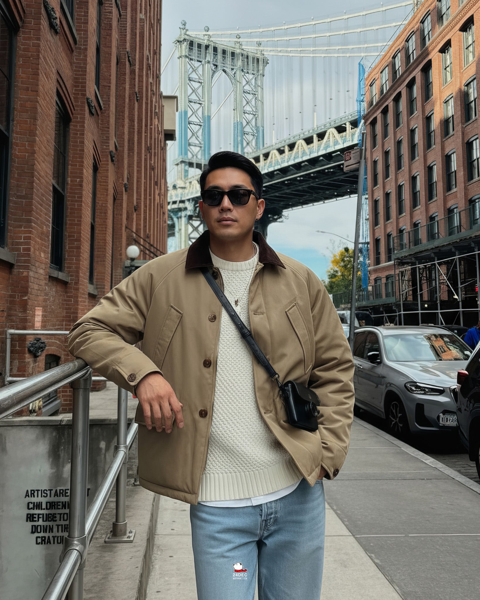 เช่าเสื้อโค้ท ชาย รุ่น WOODY สี น้ำตาล