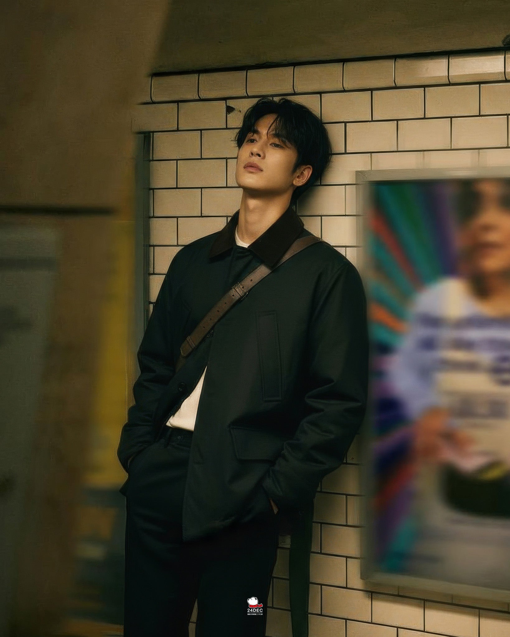 เช่าเสื้อโค้ท ชาย รุ่น WOODY สี ดำ