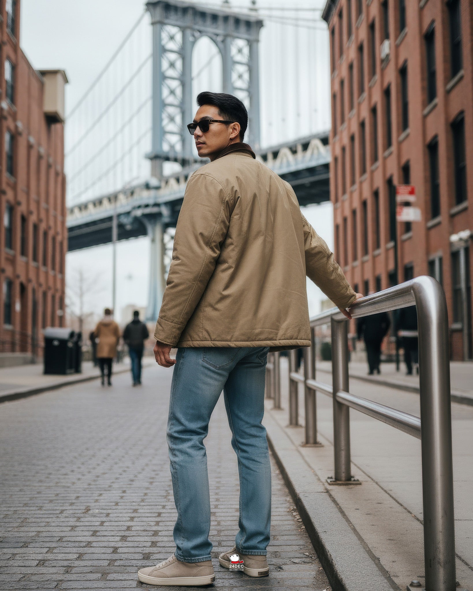 เช่าเสื้อโค้ท ชาย รุ่น WOODY สี น้ำตาล