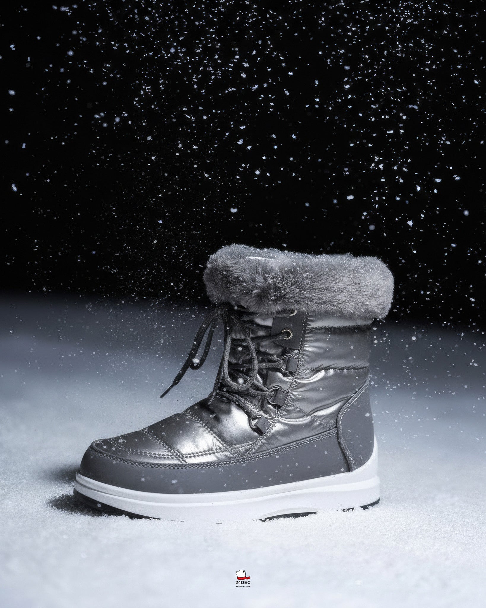 เช่ารองเท้าบูท หญิง รุ่น YUZAWA สี เทา