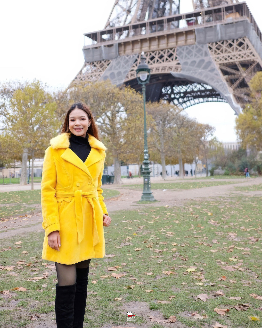 เช่าเสื้อโค้ท หญิง รุ่น DUCHESS สี เหลือง