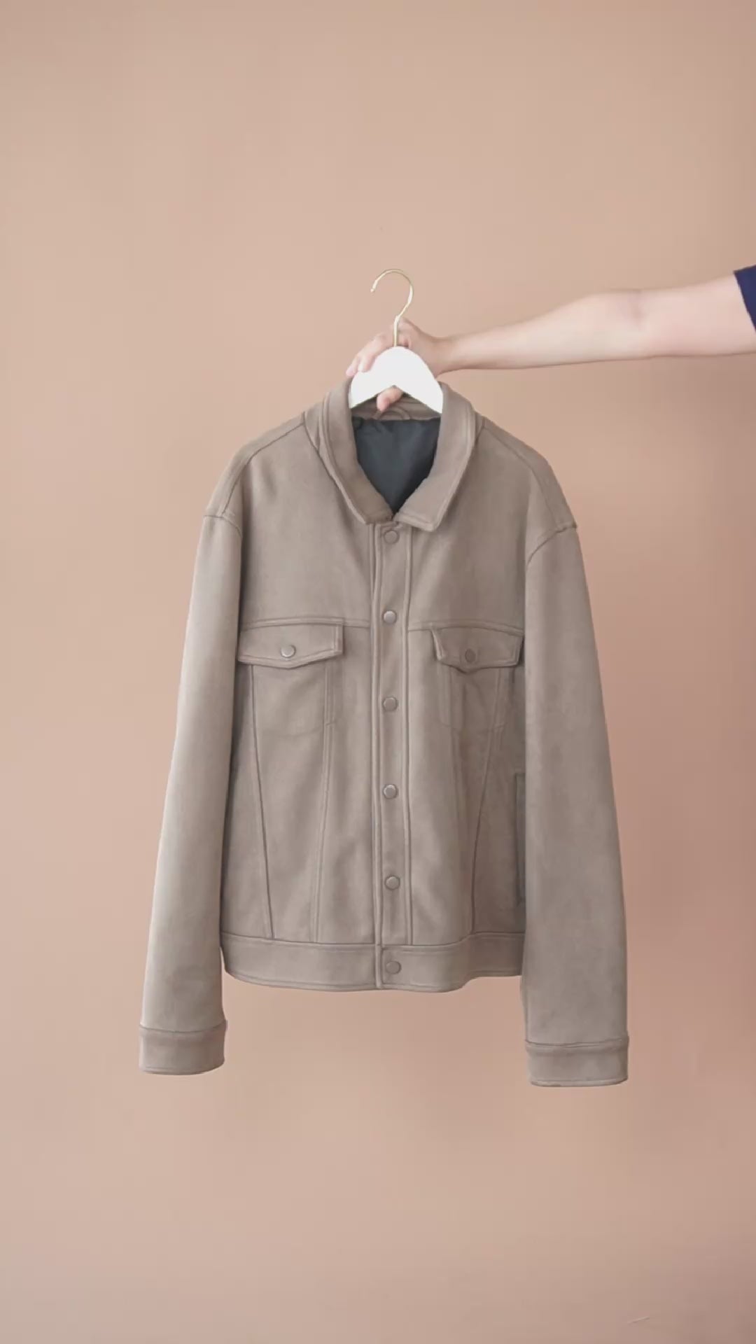 เช่าเสื้อแจ็คเก็ต ชาย รุ่น POTENZA สี น้ำตาล