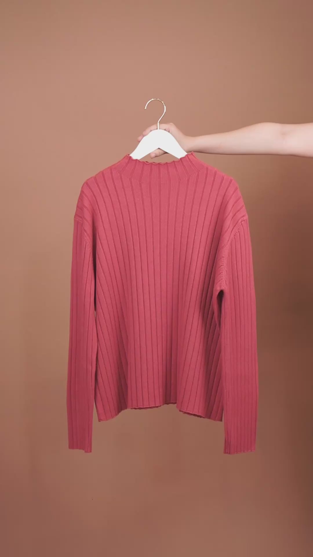 เช่าเสื้อคอเต่า หญิง รุ่น NARA สี ชมพู