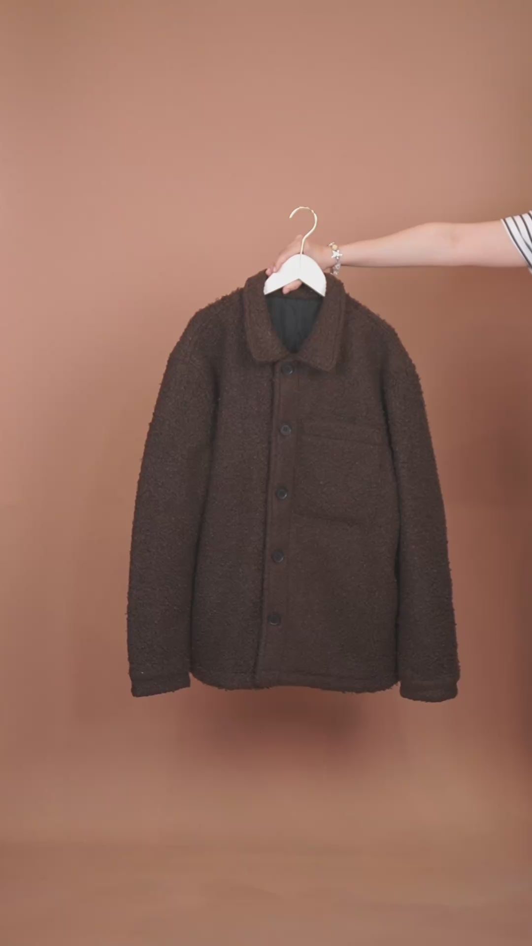 เช่าเสื้อแจ็คเก็ต ชาย รุ่น GRIZZLY สี น้ำตาล