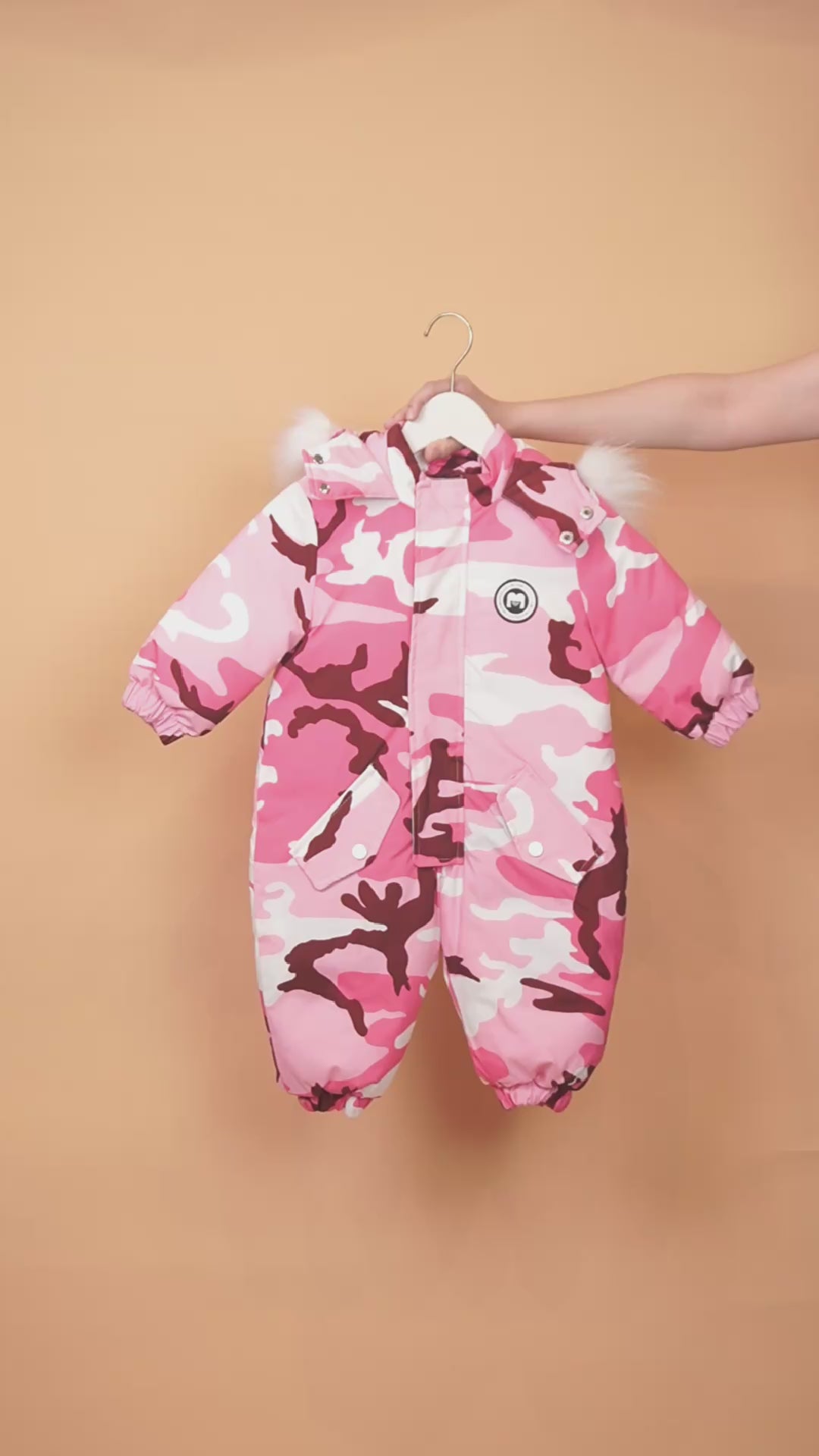 เช่าเสื้อกันหนาว เด็ก รุ่น DAY ONE สี ชมพู