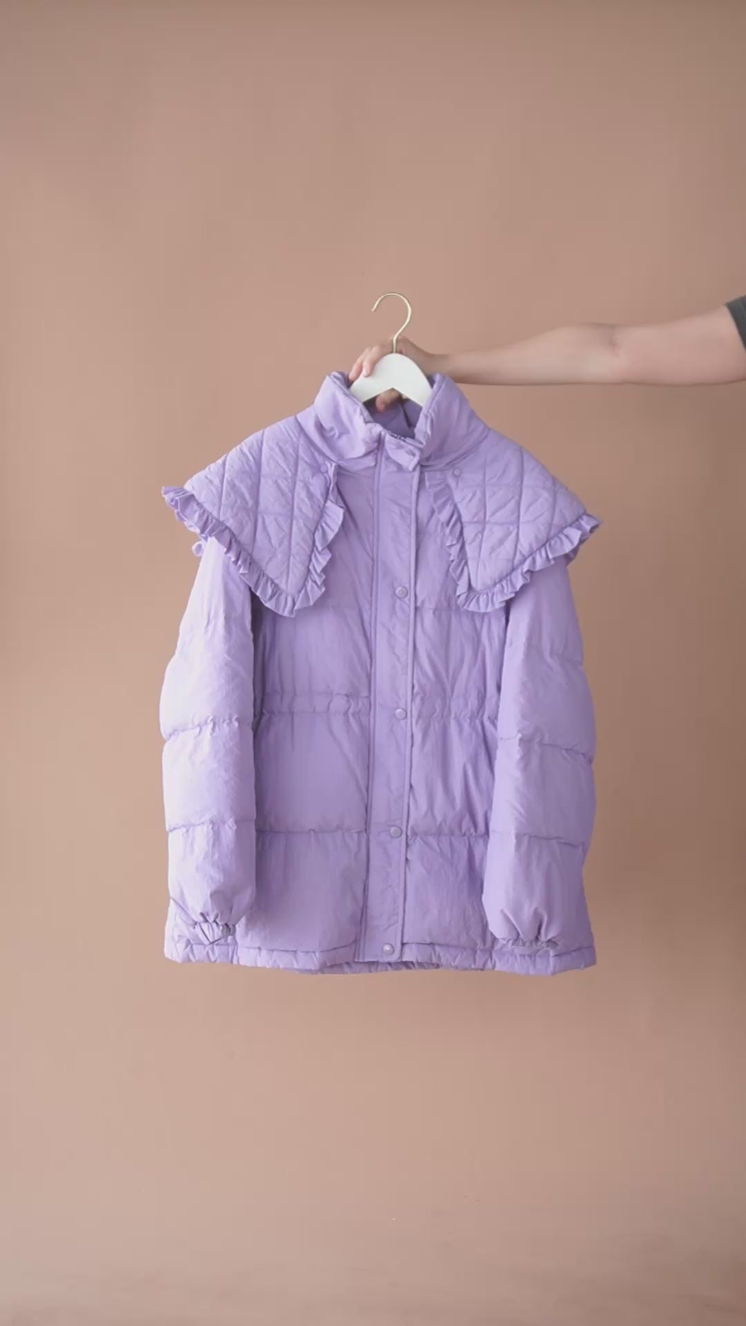 เช่าเสื้อกันหนาว หญิง รุ่น PUELLA สี ม่วง