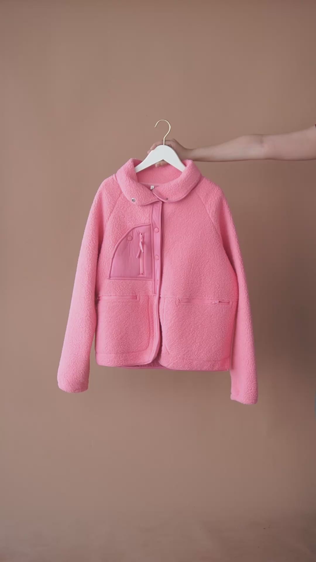 เช่าเสื้อแจ็คเก็ต หญิง รุ่น ROMY สี ชมพู