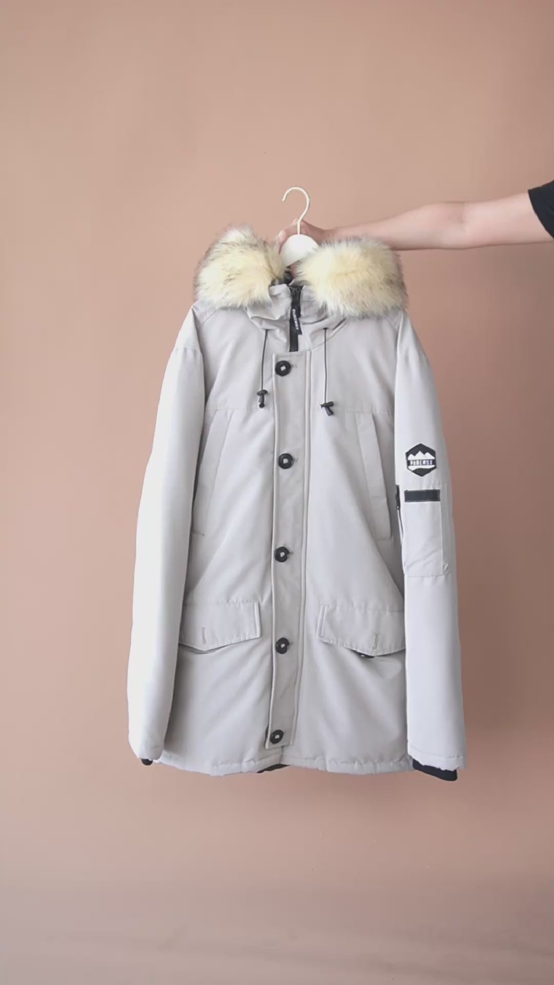 เช่าเสื้อกันหนาว ชาย รุ่น SNOWMOBILE สี ขาว