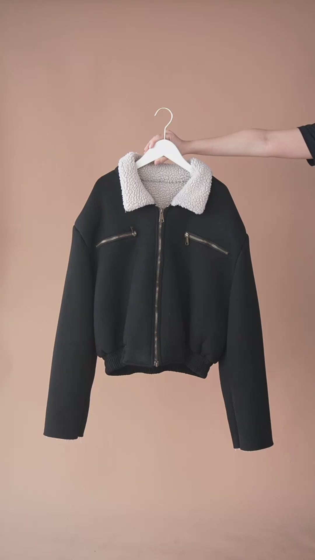 เช่าเสื้อแจ็คเก็ต ชาย รุ่น FODEN สี ดำ