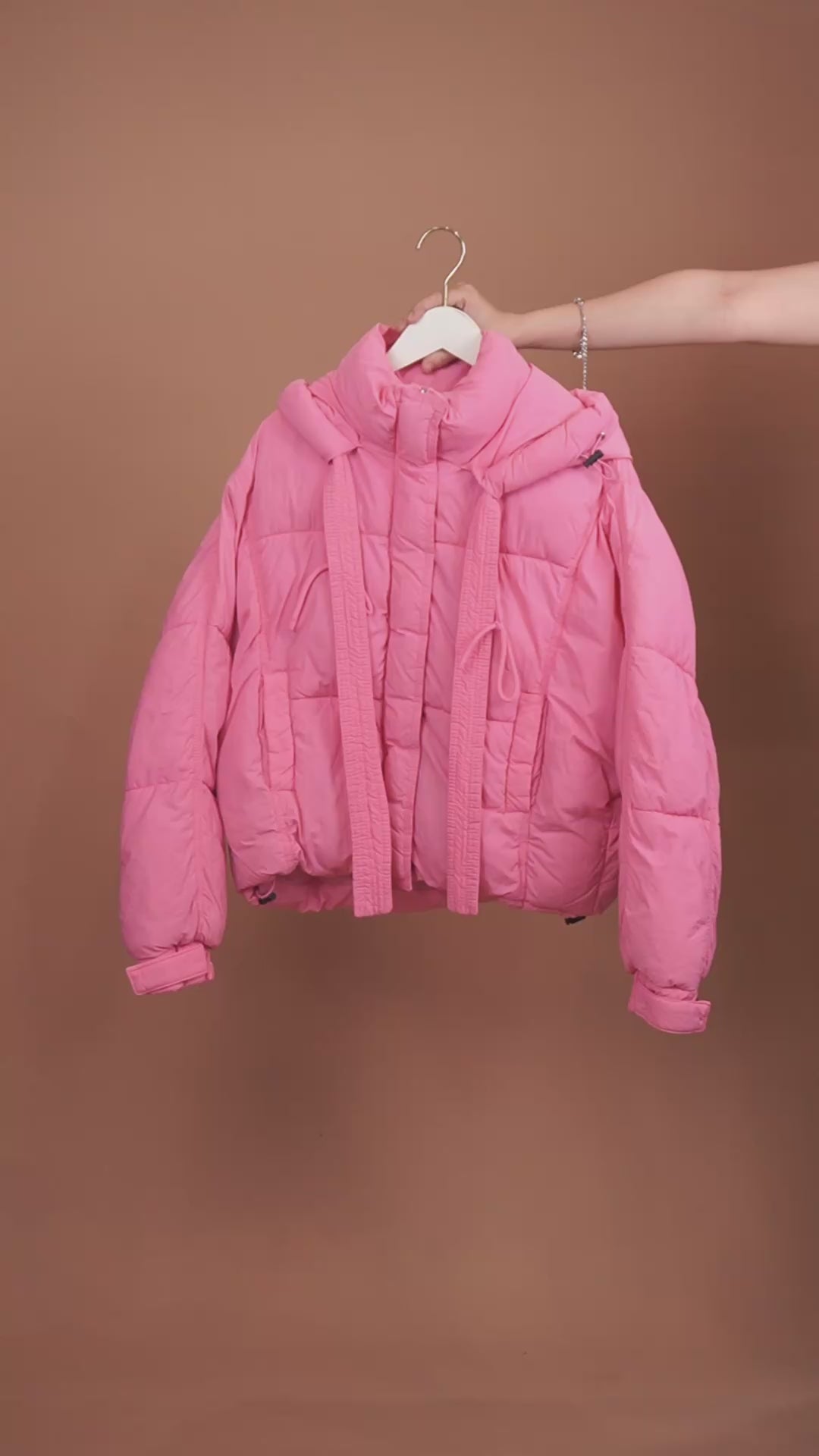 เช่าเสื้อกันหนาว หญิง รุ่น PAPERMINT สี ชมพู