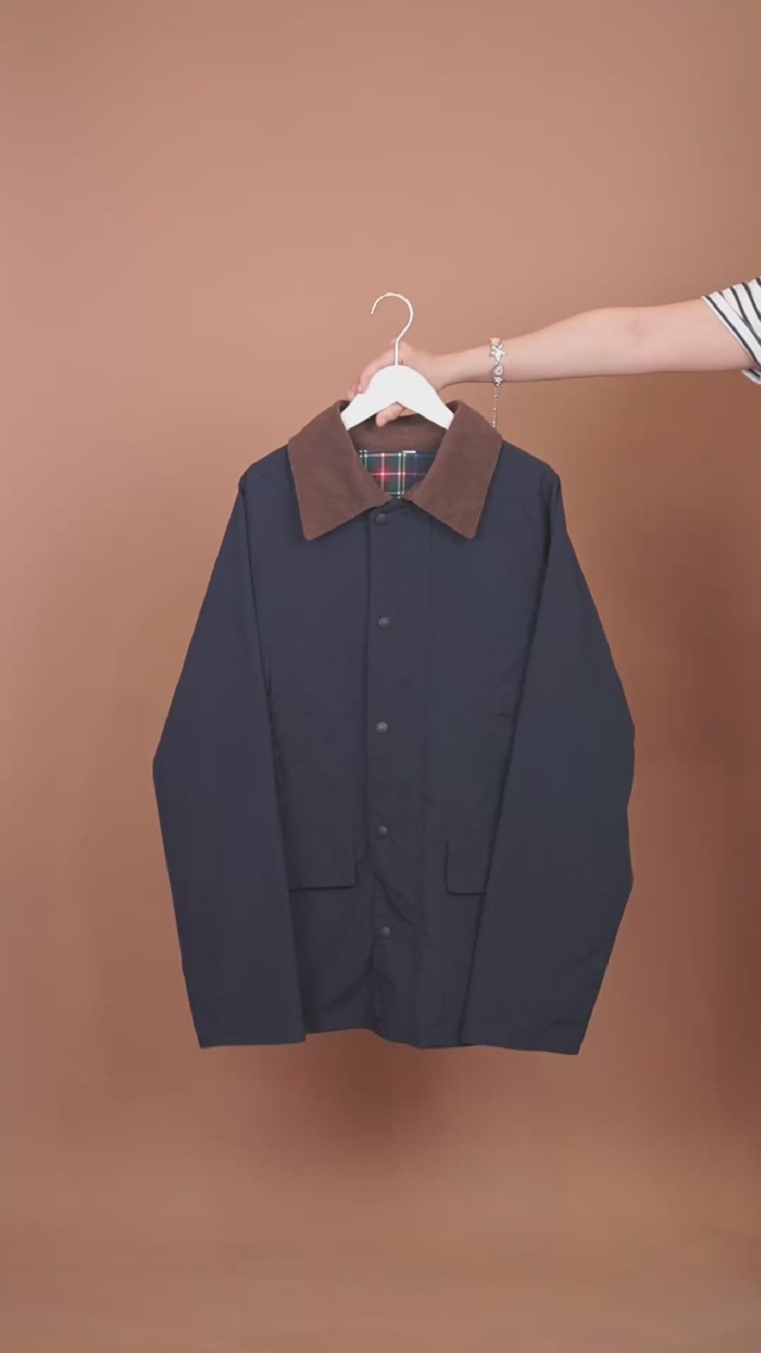 เช่าเสื้อแจ็คเก็ต ชาย รุ่น NEELAM สี น้ำเงิน