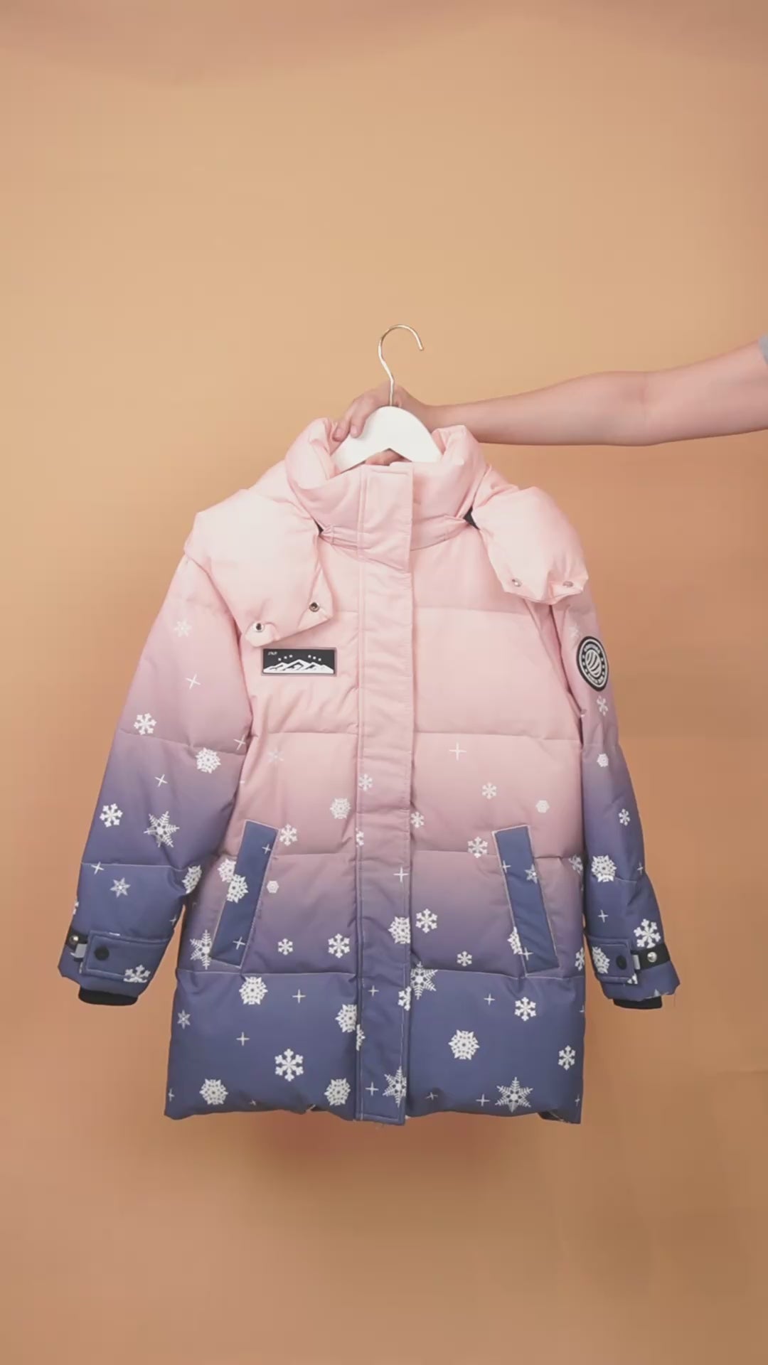 เช่าเสื้อกันหนาว เด็ก รุ่น AYUKI สี น้ำเงิน