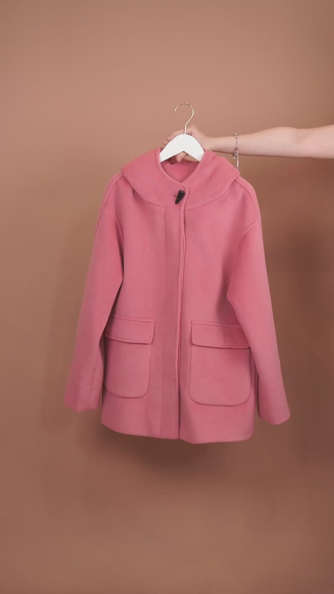 เช่าเสื้อโค้ท หญิง รุ่น VENEZIA สี ชมพู