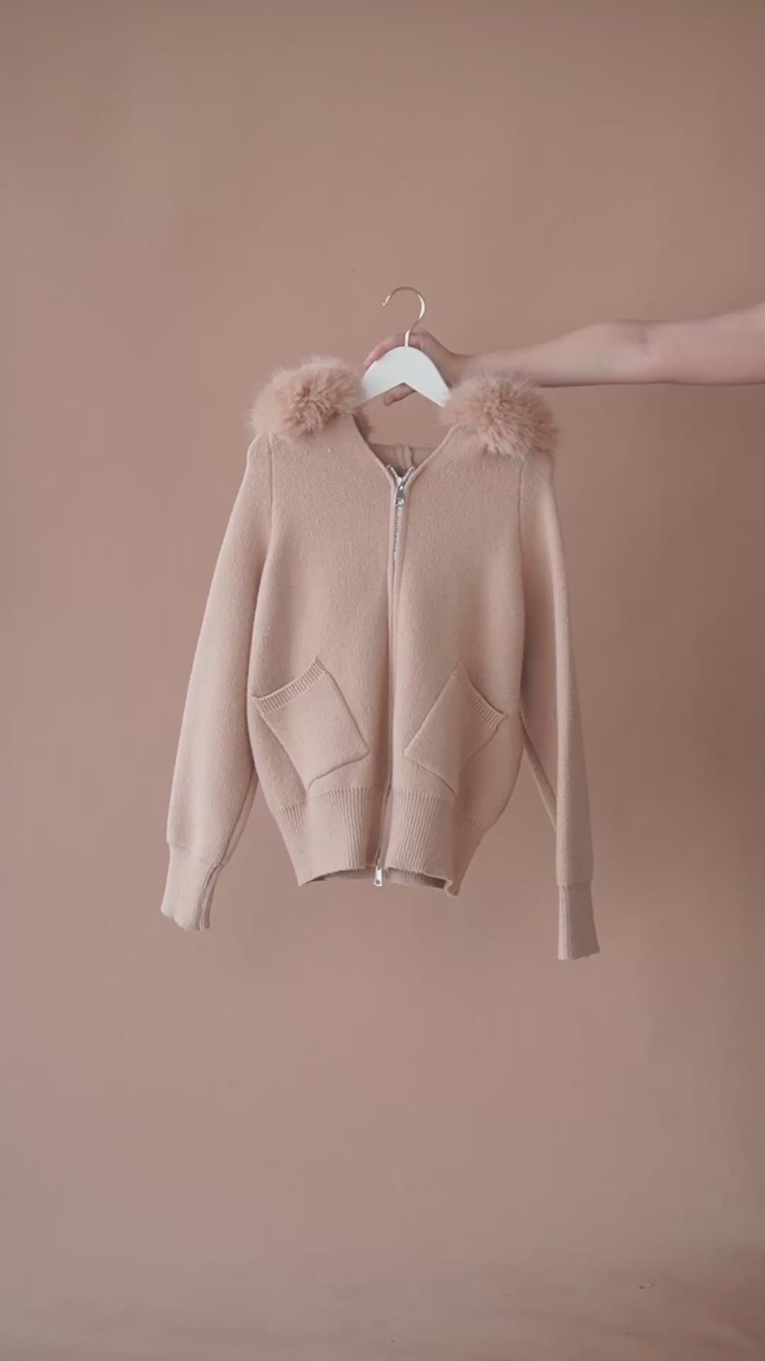 เช่าเสื้อแจ็คเก็ต หญิง รุ่น VOLPE สี น้ำตาล