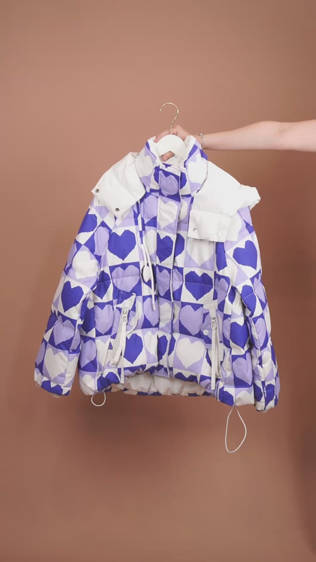 เช่าเสื้อกันหนาว หญิง รุ่น CORAZON สี ม่วง