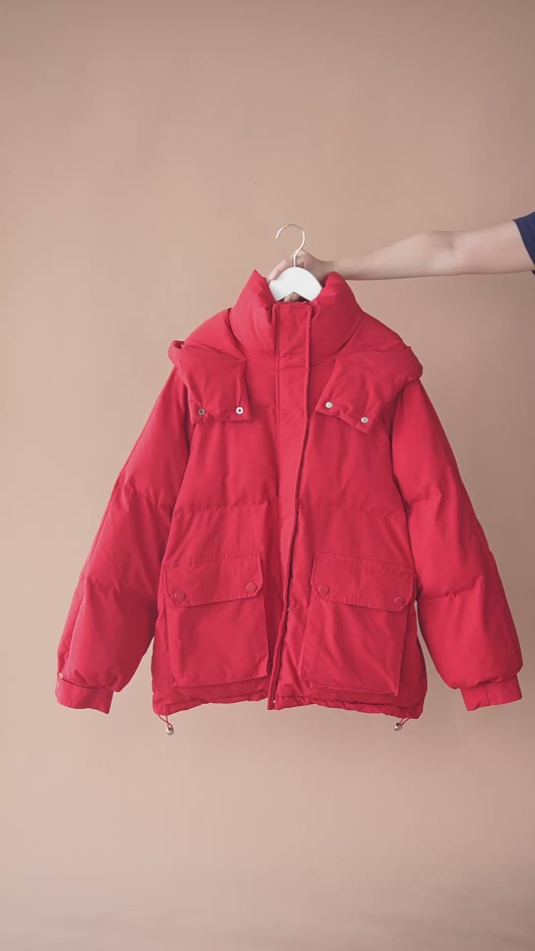 เช่าเสื้อกันหนาว หญิง รุ่น BETTY สี แดง