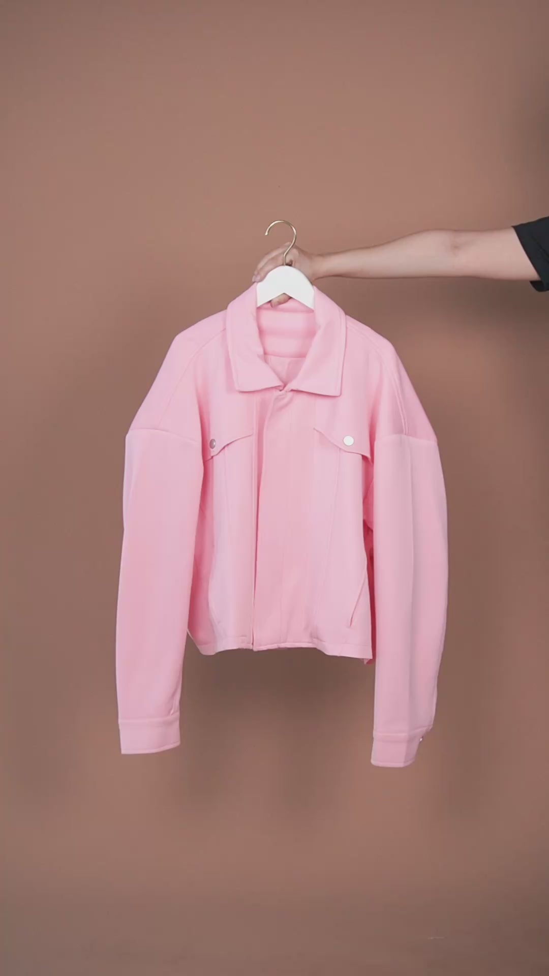 เช่าเสื้อแจ็คเก็ต ชาย รุ่น STORY สี ชมพู